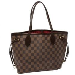 Louis Vuitton Damier Ebene Canvas Neverfull PM Bag