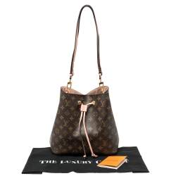 Pre Owned Louis Vuitton Monogram Canvas and Leather NeoNoe Bag