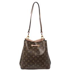 Pre Owned Louis Vuitton Monogram Canvas and Leather NeoNoe Bag