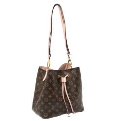 Pre Owned Louis Vuitton Monogram Canvas and Leather NeoNoe Bag