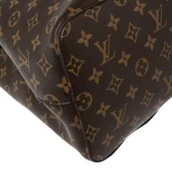 Pre Owned Louis Vuitton Monogram Canvas and Leather NeoNoe Bag