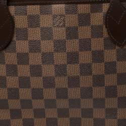 Louis Vuitton Damier Ebene Canvas Neverfull PM Bag