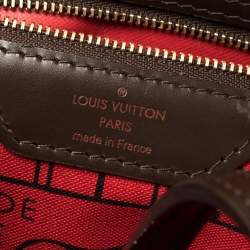 Louis Vuitton Damier Ebene Canvas Neverfull PM Bag