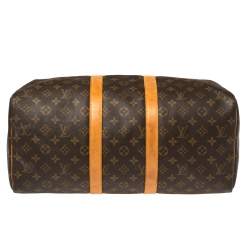 مملوكة مسبقًا Louis Vuitton Monogram Canvas Keepall 45 Bag