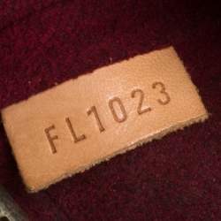 Pre Owned حقيبة لوي فيتون كانفاس مونوغرامي متعدد الألوان أبيض صغير ة