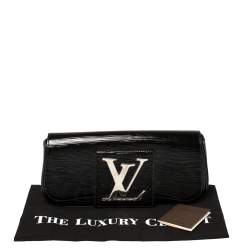 مملوكة مسبقًا حقيبة كلتش لوي فيتون "سوبي" جلد إيبي أزرق اليكتريك