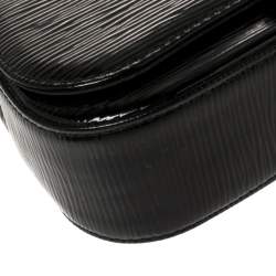 مملوكة مسبقًا حقيبة كلتش لوي فيتون "سوبي" جلد إيبي أزرق اليكتريك