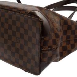 Pre Owned Louis Vuitton Damier Ebene Canvas Hampstead MM Bag