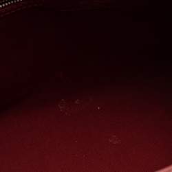 Pre Owned حقيبة لوي فيتون بريا روبيس جلد إيبي متوسطة