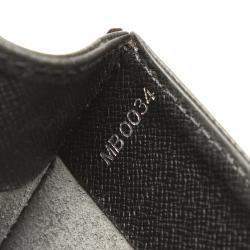 Pre Owned Louis Vuitton Black Taiga Leather Porte-Document Angara Briefcase