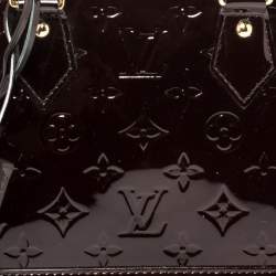 Louis Vuitton Amarante Monogram Vernis Alma BB Bag
