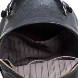 مملوكة مسبقًا Louis Vuitton Black Empreinte Leather Sorbonne Backpack