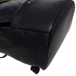 مملوكة مسبقًا Louis Vuitton Black Empreinte Leather Sorbonne Backpack