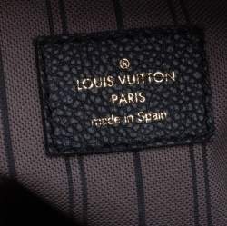 مملوكة مسبقًا Louis Vuitton Black Empreinte Leather Sorbonne Backpack