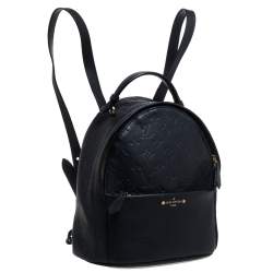 مملوكة مسبقًا Louis Vuitton Black Empreinte Leather Sorbonne Backpack