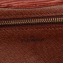 Pre Owned حقيبة كلتش لوي فيتون مونتيان فينتدج جلد إيبي بني