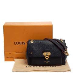 Pre Owned Louis Vuitton Marine Rouge Monogram Empreinte Leather Saint Sulpice PM Bag