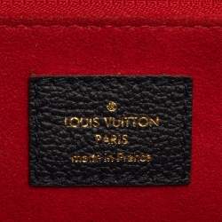 Pre Owned Louis Vuitton Marine Rouge Monogram Empreinte Leather Saint Sulpice PM Bag