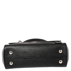 Pre Owned Louis Vuitton Black Epi Leather Cluny BB Shoulder Bag