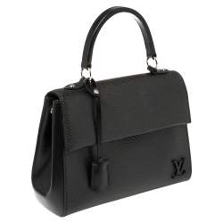 Pre Owned Louis Vuitton Black Epi Leather Cluny BB Shoulder Bag