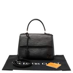 Pre Owned Louis Vuitton Black Epi Leather Cluny BB Shoulder Bag