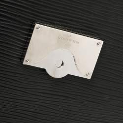 Pre Owned Louis Vuitton Black Epi Leather Cluny BB Shoulder Bag