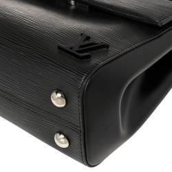 Pre Owned Louis Vuitton Black Epi Leather Cluny BB Shoulder Bag