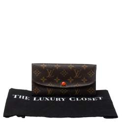 مملوكة مسبقًا Louis Vuitton Monogram Canvas Emilie Wallet