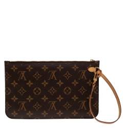 Louis Vuitton Monogram Canvas Neverfull Pochette NM Clutch