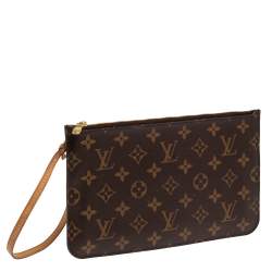Louis Vuitton Monogram Canvas Neverfull Pochette NM Clutch