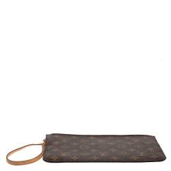 Louis Vuitton Monogram Canvas Neverfull Pochette NM Clutch