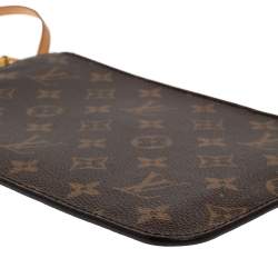 Louis Vuitton Monogram Canvas Neverfull Pochette NM Clutch