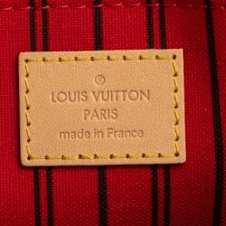 Louis Vuitton Monogram Canvas Neverfull Pochette NM Clutch