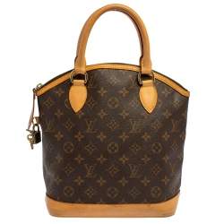 Pre Owned Louis Vuitton Monorgram Canvas Lockit PM Bag