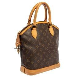 Pre Owned Louis Vuitton Monorgram Canvas Lockit PM Bag