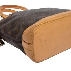 Pre Owned Louis Vuitton Monorgram Canvas Lockit PM Bag