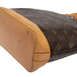 Pre Owned Louis Vuitton Monorgram Canvas Lockit PM Bag