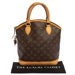 Pre Owned Louis Vuitton Monorgram Canvas Lockit PM Bag