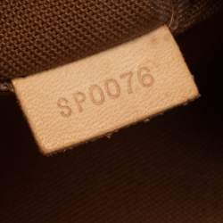 Pre Owned Louis Vuitton Monorgram Canvas Lockit PM Bag