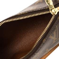 Pre Owned Louis Vuitton Monogram Canvas Papillon Pouch