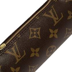 Pre Owned Louis Vuitton Monogram Canvas Papillon Pouch