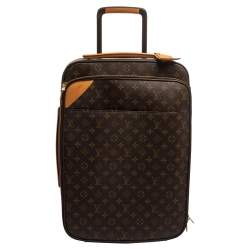 Pre Owned حقيبة سفر لوي فيتون Business Pegase Legere 55 كانفاس مونوغرامية