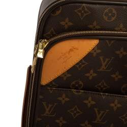 Pre Owned حقيبة سفر لوي فيتون Business Pegase Legere 55 كانفاس مونوغرامية