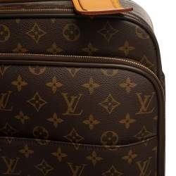 Pre Owned حقيبة سفر لوي فيتون Business Pegase Legere 55 كانفاس مونوغرامية