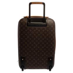 Pre Owned حقيبة سفر لوي فيتون Business Pegase Legere 55 كانفاس مونوغرامية