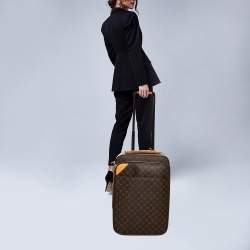 Pre Owned حقيبة سفر لوي فيتون Business Pegase Legere 55 كانفاس مونوغرامية