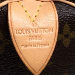Pre Owned Louis Vuitton Monogram Canvas Speedy 25 Bag