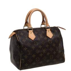Pre Owned Louis Vuitton Monogram Canvas Speedy 25 Bag