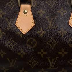Pre Owned Louis Vuitton Monogram Canvas Speedy 25 Bag
