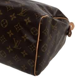 Pre Owned Louis Vuitton Monogram Canvas Speedy 25 Bag